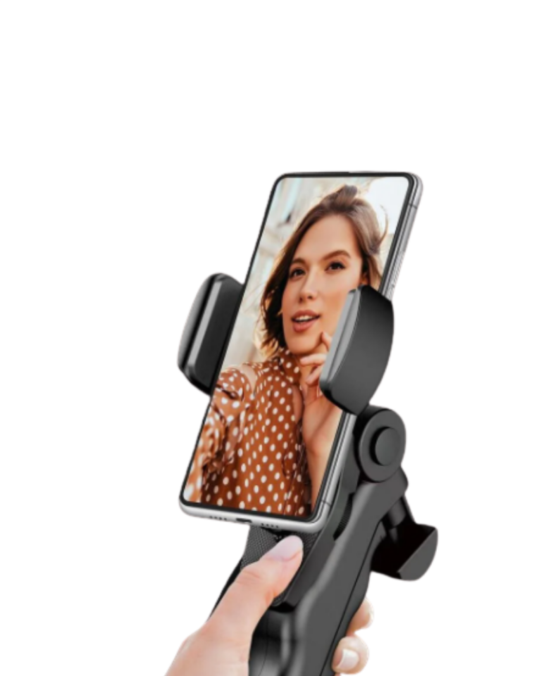 Katlanabilir Mini Telefon Tripodu Masaüstü Telefon Standı 360 Derece Ayarlanabilir - Lisinya