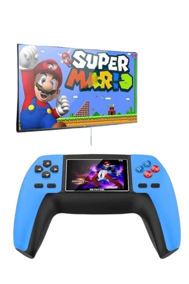 Retro Konsol P5 Uyumlu Taşınabilir 520 Oyunlu Kablosuz Game Stick - Lisinya
