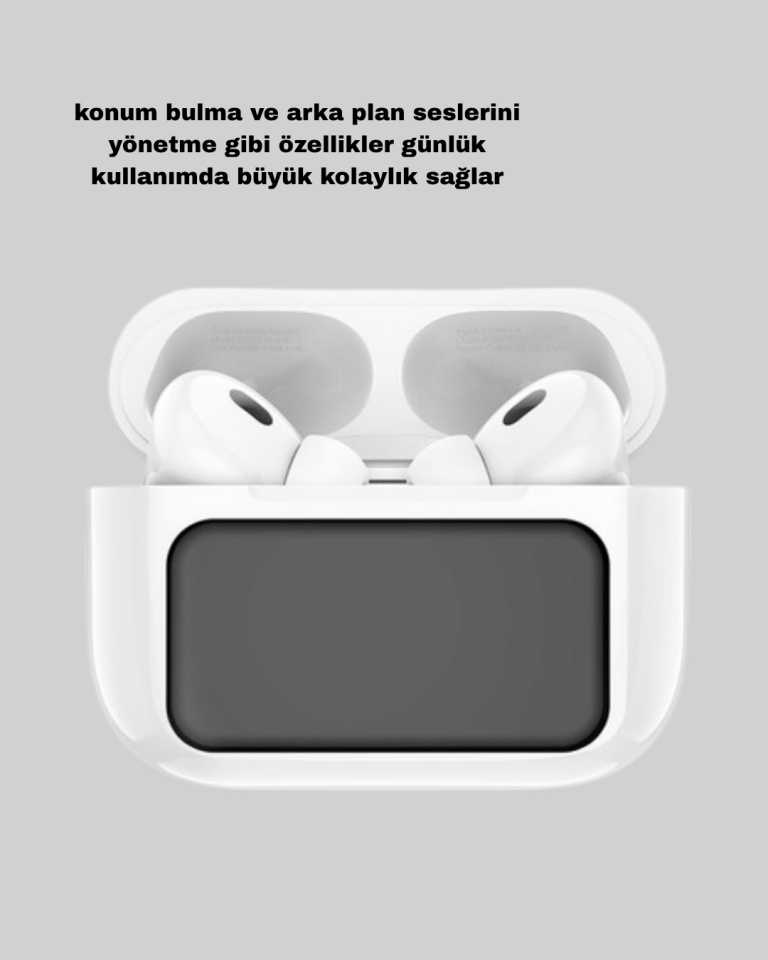 ANC Bluetooth Kulaklık – Dokunmatik, Powerbank Kutulu, Akıllı Sensörlü - Lisinya