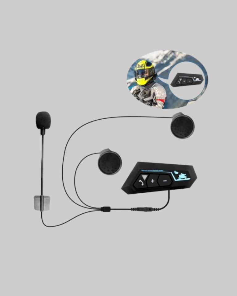 BT22 Kask İçi Bluetooth Kulaklık Hızlı Eşleşme ve Gürültü Önleyici Mikrofon - Lisinya