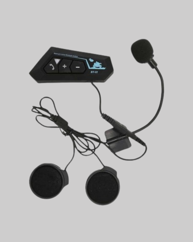 BT22 Kask İçi Bluetooth Kulaklık Hızlı Eşleşme ve Gürültü Önleyici Mikrofon - Lisinya