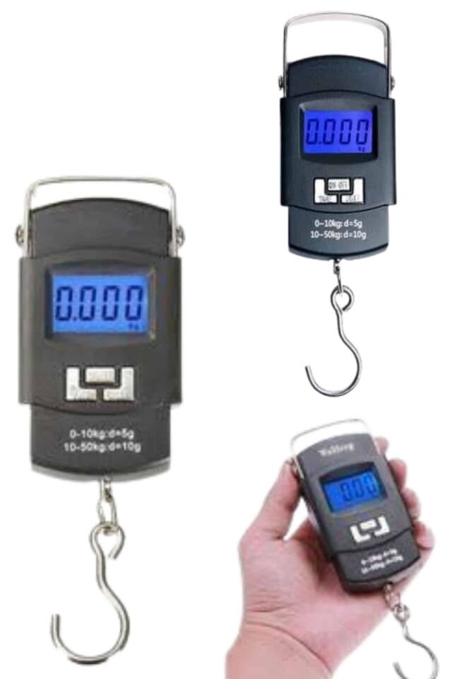 El Kantarı Dijital El Terazisi 50 Kg Kapasiteli LCD Ekranlı - Lisinya