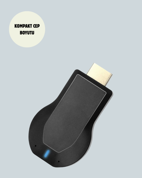 AirPlay ve DLNA Destekli Kablosuz HDMI Ekran Paylaşım Cihazı