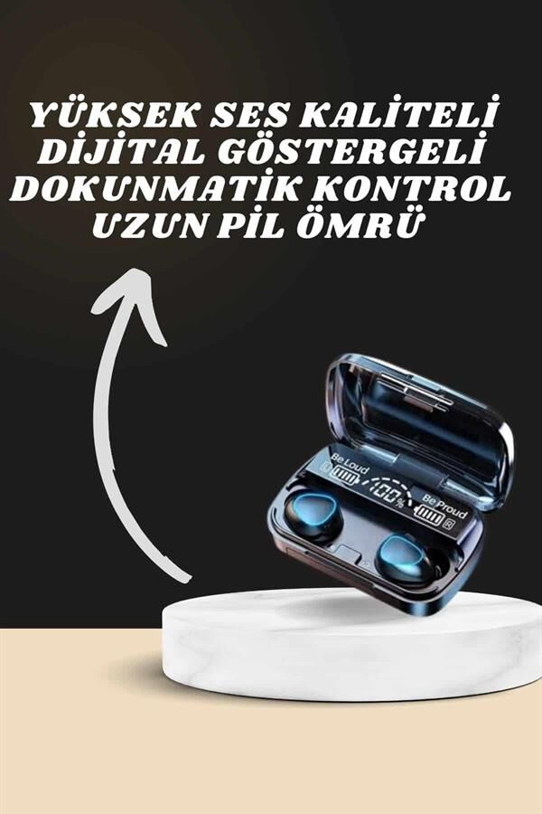 Yeni Model Akıllı Saat ve Kulaklık Nabız Ölçer Bluetooth Bağlantılı Uzun Pil Ömrü