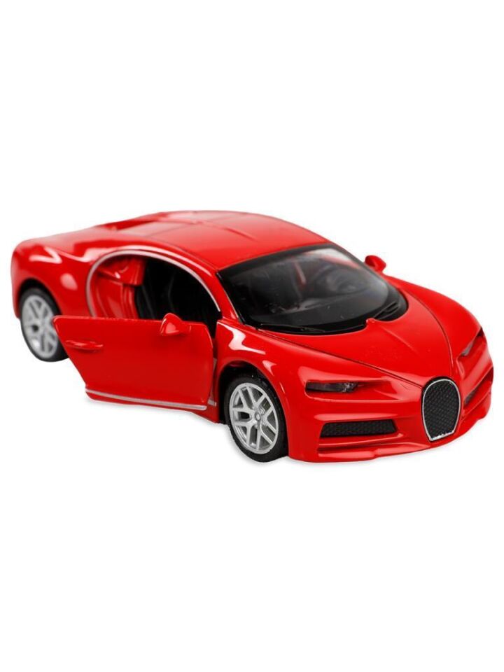 Çek Bırak Metal 12 Cm Model Araba - Kırmızı (Lisinya)