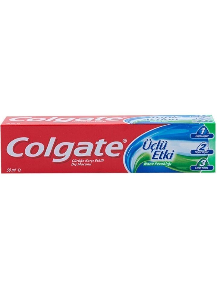 Diş Macunu 50ML Üçlü Etki