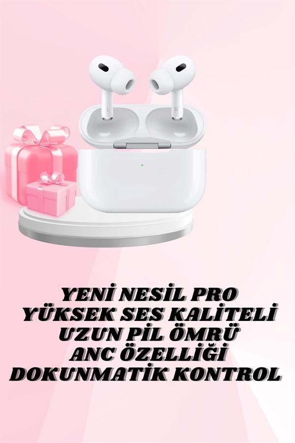 Sevgiliye Hediye Çift Bluetooth Kulaklık Yeni Nesil Pro Kablosuz Kulaklık