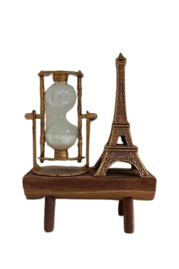 Paris Eyfel Kulesi Hediyelik Eyfel Retro Kum Saati Dekoratif Eşya - Lisinya