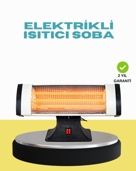 Zamanlayıcılı Infrared Isıtıcı 350 m² Alan Isıtma