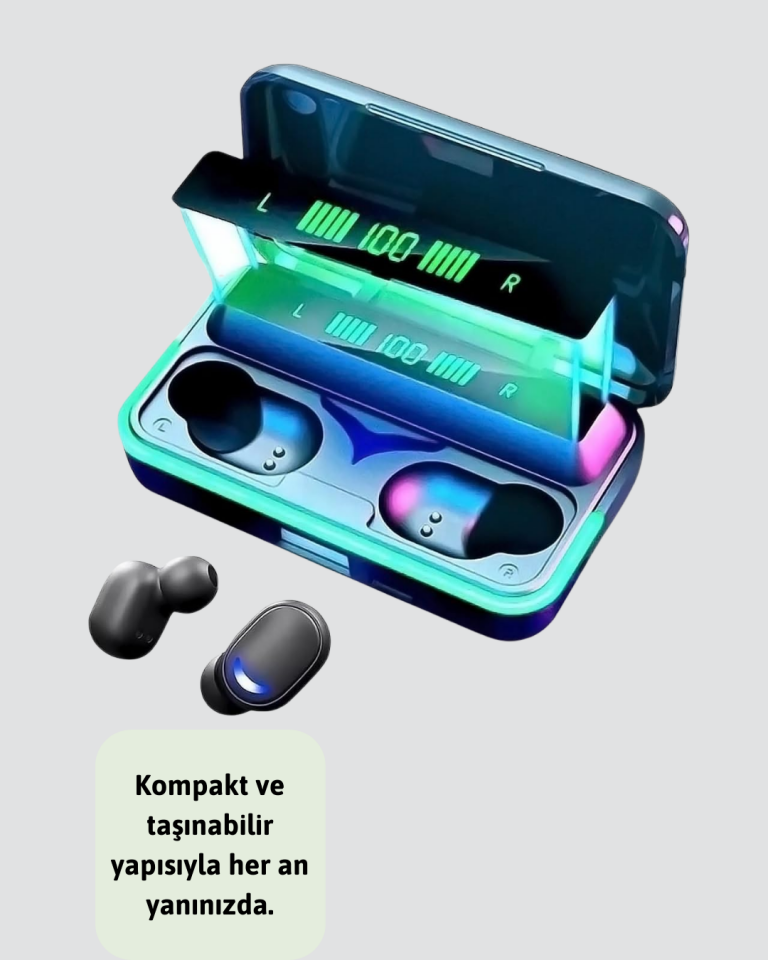 E10 Powerbanklı Bluetooth Kulaklık Oyun Modu ve Şık Tasarım - Lisinya