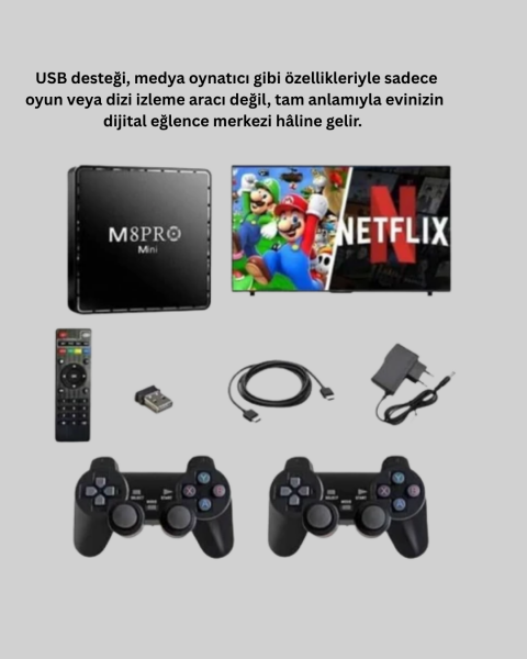 HDMI Destekli Android Oyun ve Medya Cihazı