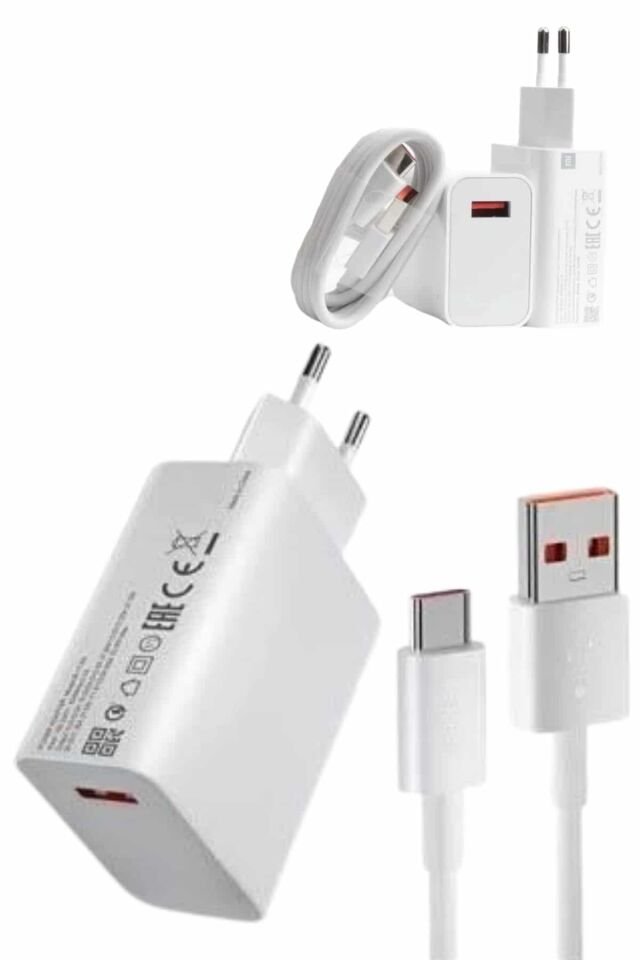 YamanHobi 67W Type-C Hızlı Şarj Adaptörü USB-C Kablolu Turbo Şarj Cihazı