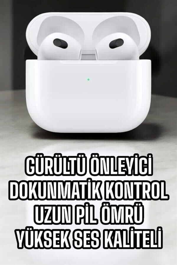 Bluetooth Kulaklık 3.Nesil Kablosuz Uzun Pil Ömrü Dokunmatik Kontrol - Lisinya