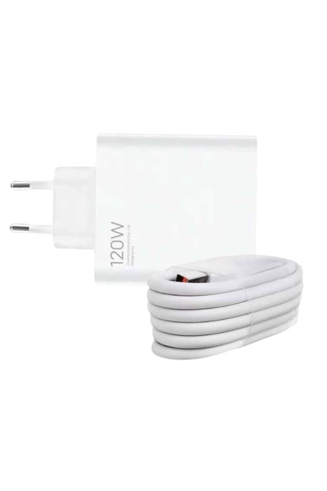 YamanHobi 120W USB-C Hızlı Şarj Adaptörü Type-C Kablolu Süper Hızlı Şarj Cihazı