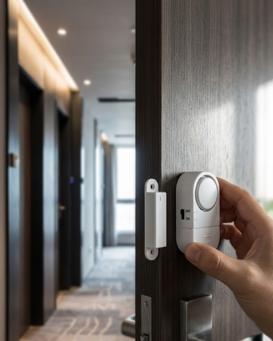 Manyetik Sensörlü Alarm Kapı Pencere İçin 90 dB Güçlü Sesli Uyarı Sistemi - Lisinya