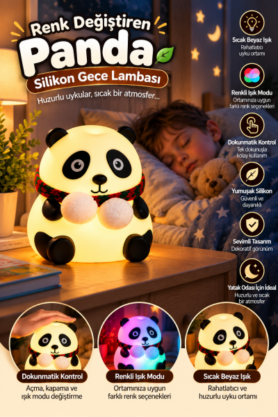 RENK DEĞİŞTİREN PANDA