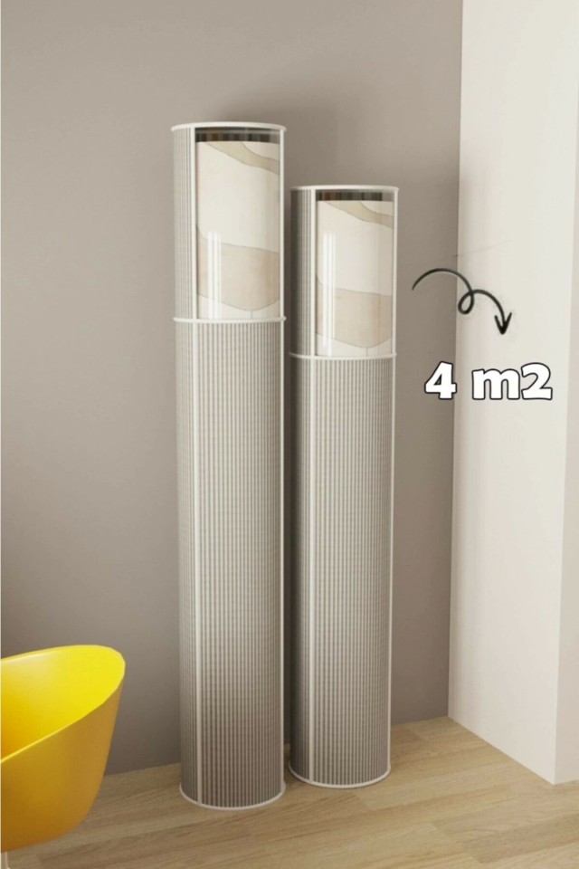 6’lı Hava Geçiren Kapasiteli, Toz ve Nem Koruyucu PVC Pencereli Halı Kılıfı Hurcu – 4 m² ( Lisinya )
