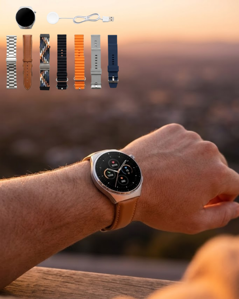 7 Kordonlu Akıllı Saat Bluetooth Arama Bildirim ve Spor Takip Özellikli - Lisinya