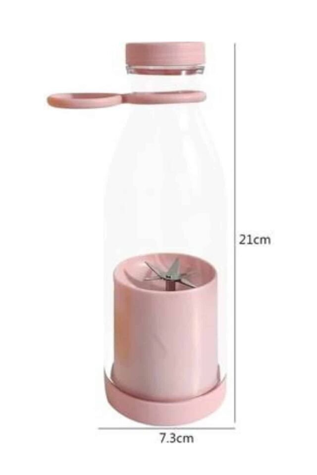 u Geçirmez Kablosuz Şarjlı Dayanıklı Taşınabilir Mini Blender - Lisinya