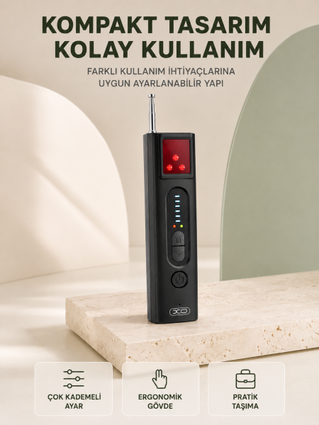 Elektronik Kontrol Cihazı Işıklı Göstergeli Hassasiyet Ayarlı Taşınabilir Model