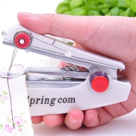 Spring Come Mini Kolay Seyehat Ve Ev Tipi El Dikiş Dikme Makinası ( Lisinya )