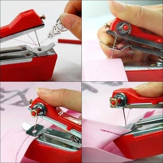 Spring Come Mini Kolay Seyehat Ve Ev Tipi El Dikiş Dikme Makinası ( Lisinya )