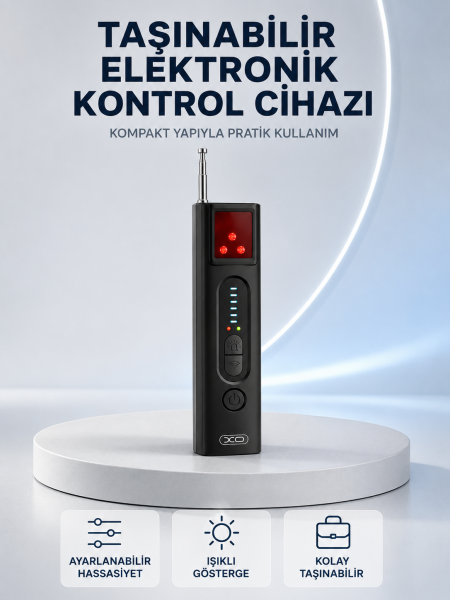 Kompakt Elektronik Kontrol Cihazı Çok Kademeli Hassasiyet Ayarlı Işıklı Gösterge