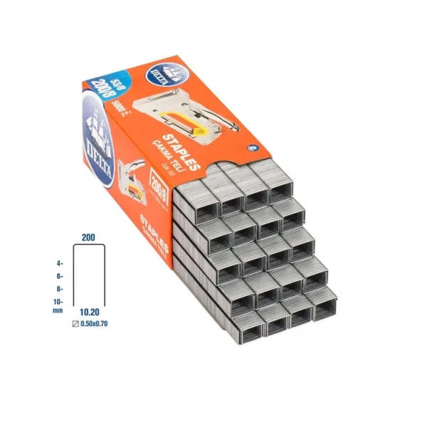 200/6 Zımba Teli 5000 Adet ( Lisinya )