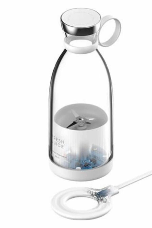 Taşınabilir Kablosuz Şarjlı Kişisel Smoothie El Blender Mini Meyve Sıkacağı - Lisinya