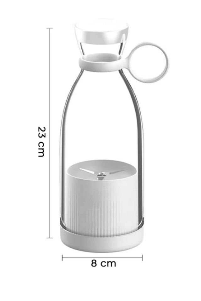 Taşınabilir Kablosuz Şarjlı Kişisel Smoothie El Blender Mini Meyve Sıkacağı - Lisinya
