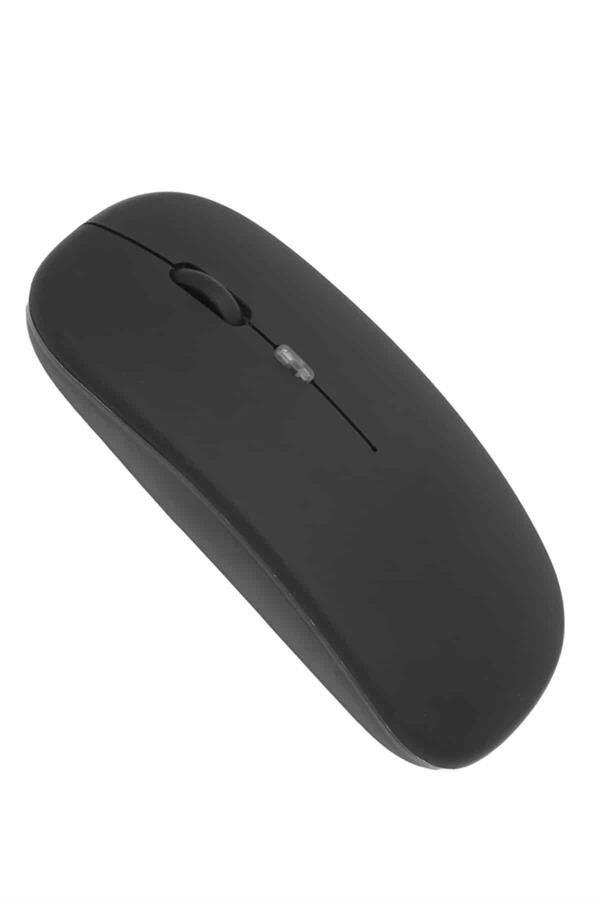 Siyah Wireless Kablosuz Sessiz Mouse Bluetooth Bağlantılı - Lisinya