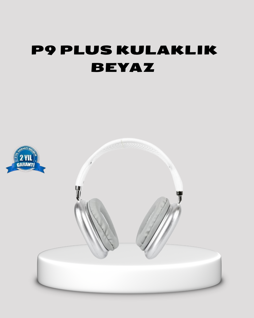 Bluetooth 5.0 Kulak Üstü Kulaklık – Uzamsal Ses, Gürültü Engelleme, Ergonomik Tasarım - Lisinya