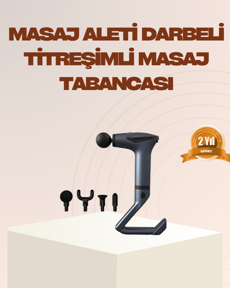 Şarjlı Taşınabilir 3in1 Titreşimli Masaj Aleti Esneme Bantlı - Lisinya