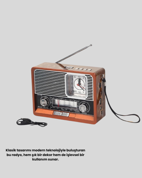 Vintage Radyo – Nostaljik Tasarım ve Modern Teknoloji Bir Arada - Lisinya