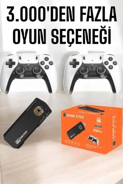 Joystick Çift Kollu Oyun Kolu Retro Oyun Yüksek Çözünürlüklü 3D Game Yeni Nesil - Lisinya