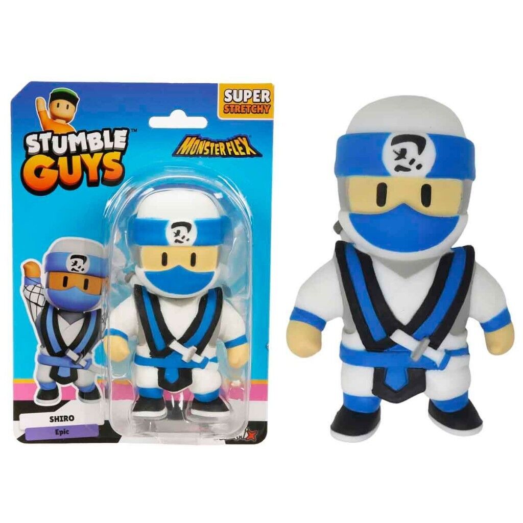 Monster Flex Stumble Guys Super Stretch Figür - Shiro (Lisinya)