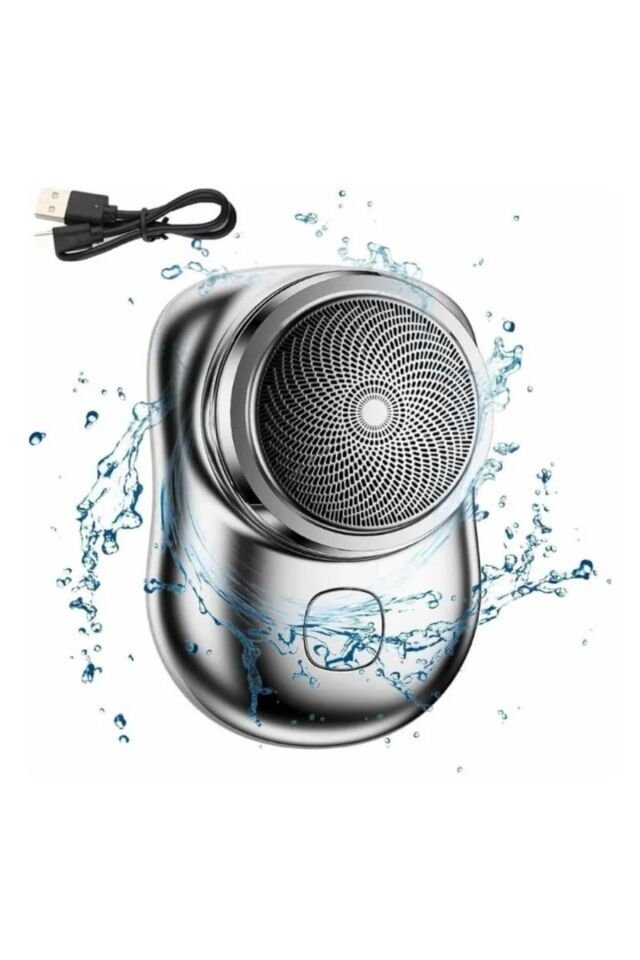 Mini Sıfır Sakal Yanak Tıraş Makinesi USB Şarjlı Sıfır Sakal Taşınabilir Korumalı - Lisinya