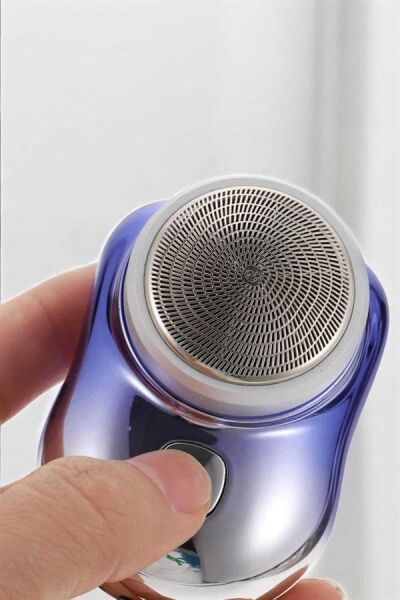 Tıraş Makinesi Mini Sıfır Sakal Yanak Tıraş Makinesi USB Şarjlı - Lisinya