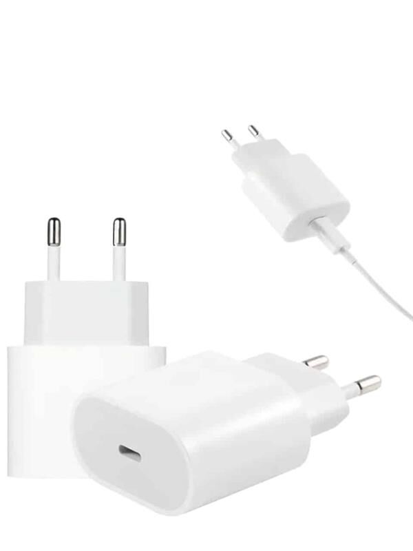 YamanHobi 20W USB-C Hızlı Şarj Adaptörü Type-C to Lightning Kablolu Şarj Seti