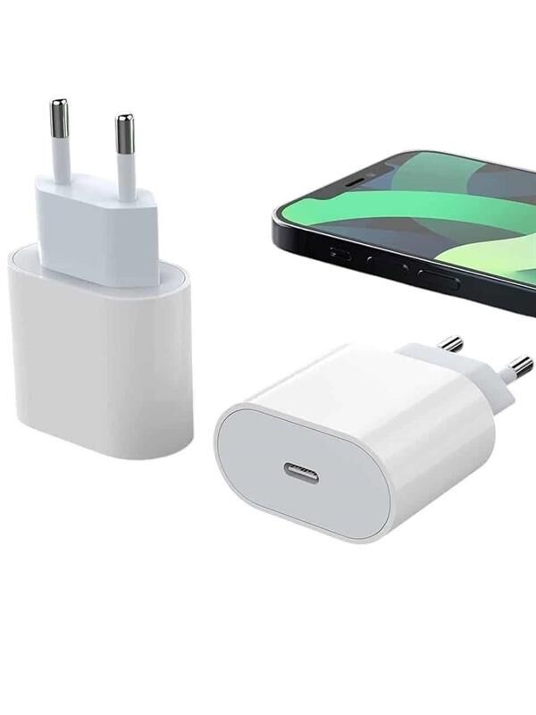 YamanHobi 20W USB-C Hızlı Şarj Adaptörü Type-C to Lightning Kablolu Şarj Seti