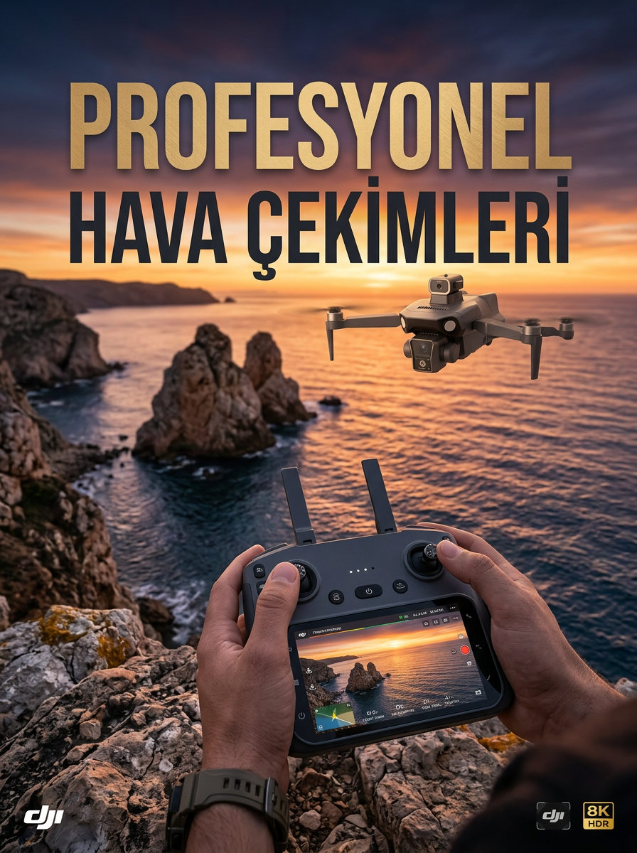 GPS Destekli Çift Kameralı Katlanabilir Drone Havadan Fotoğraf ve Video Çekimi - Lisinya