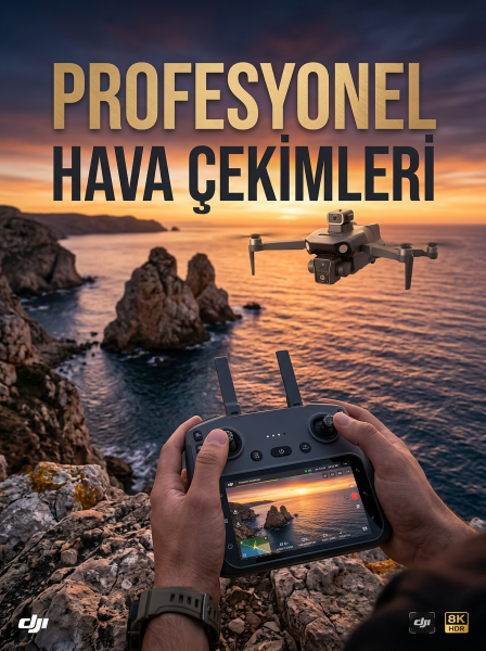 GPS Destekli Çift Kameralı Katlanabilir Drone Havadan Fotoğraf ve Video Çekimi - Lisinya
