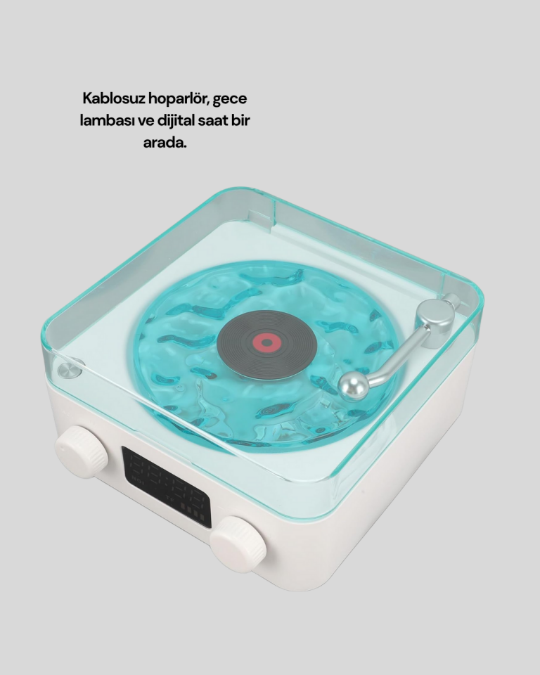 Kablosuz Bluetooth Hoparlör MAVİ - Lisinya