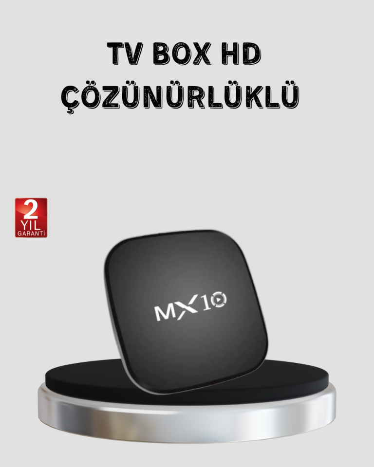 Android 4K TV Box – Wi-Fi, Bluetooth, Dolby Ses, 60 FPS Ultra HD - Lisinya