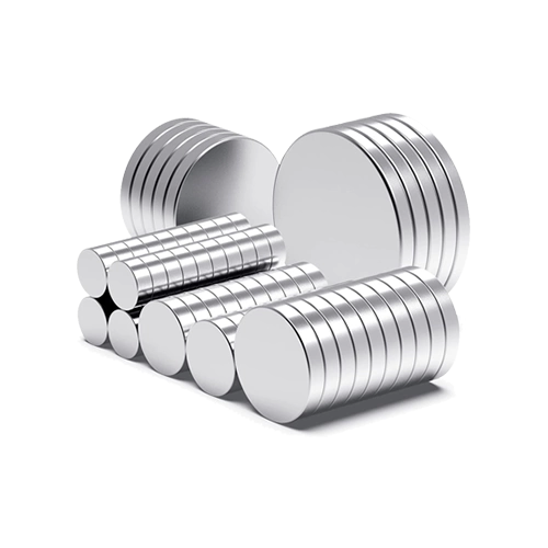 10 Adet 10x2mm Yuvarlak Neodyum Mıknatıs Güçlü Magnet Nikel Kaplamalı ( Lisinya )