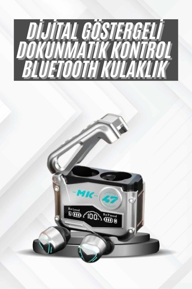 YamanHobi MK47 Bluetooth Oyuncu Kulaklığı Düşük Gecikmeli IPX5 Type-C