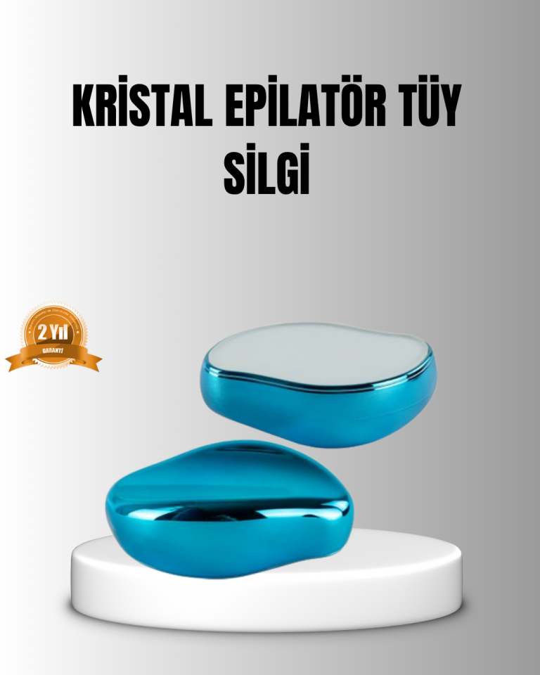 Kristal Tüy Alıcı Epilatör – Acısız, Pratik ve Cilt Dostu Tüy Temizliği - Lisinya