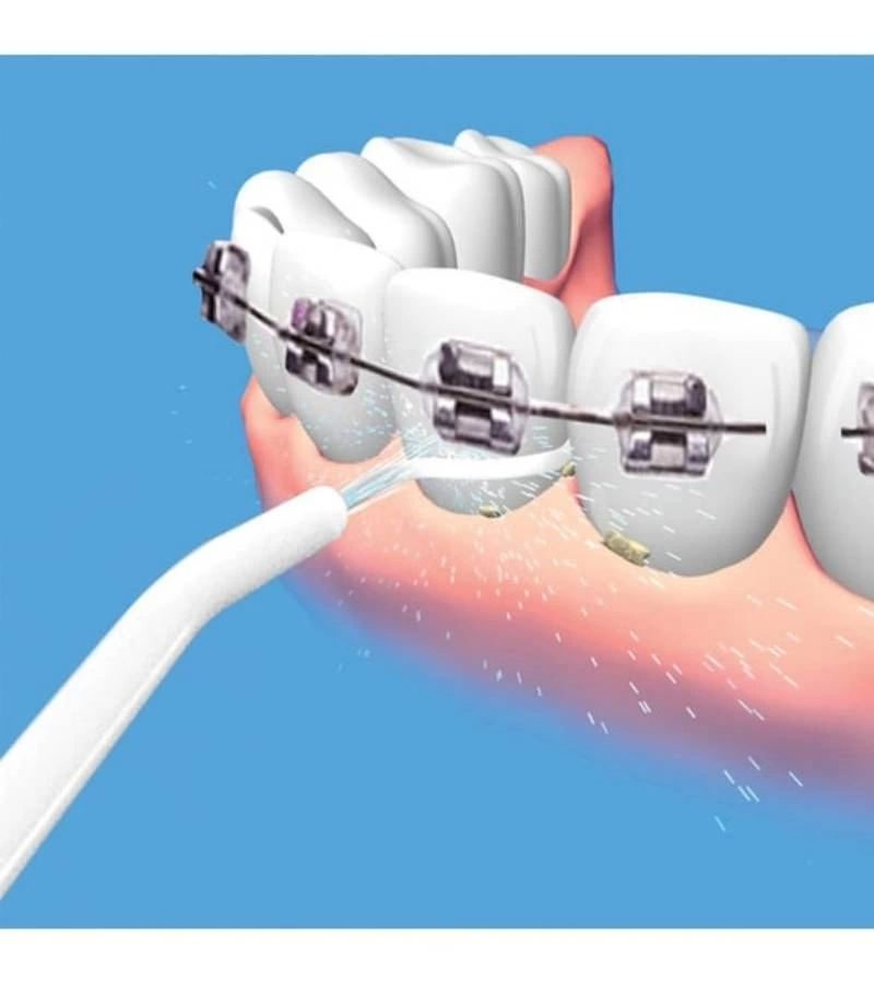 Ergonomik Tasarım Power Floss Mekanik Diş Ve Ağız Temizleme Aleti ( Lisinya )