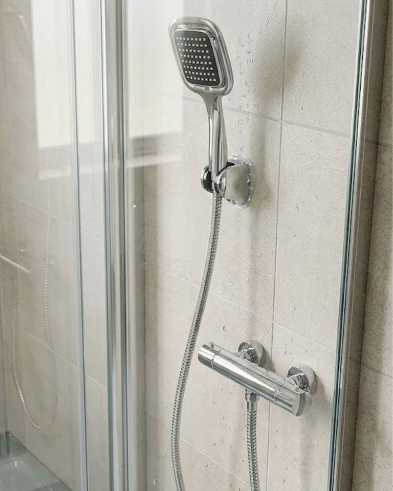 Siyah Duş Başlığı Seti Spiral Hortumlu El Duşu ve Duvar Askısı Banyo Seti - Lisinya