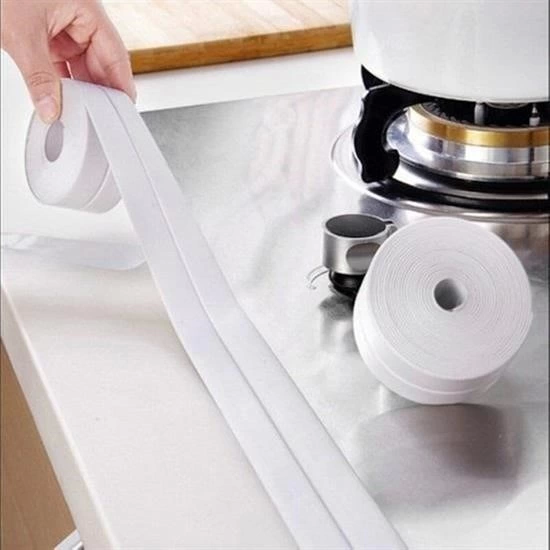 6 lı Su Sızdırmaz Banyo Mutfak Lavabo Küvet İzolasyon Şerit Bant Pratik Ürün ( Lisinya )